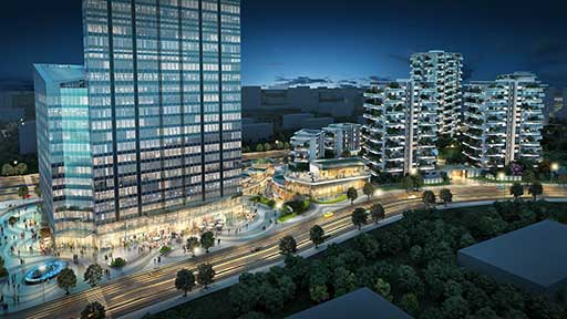 建筑外观渲染图片